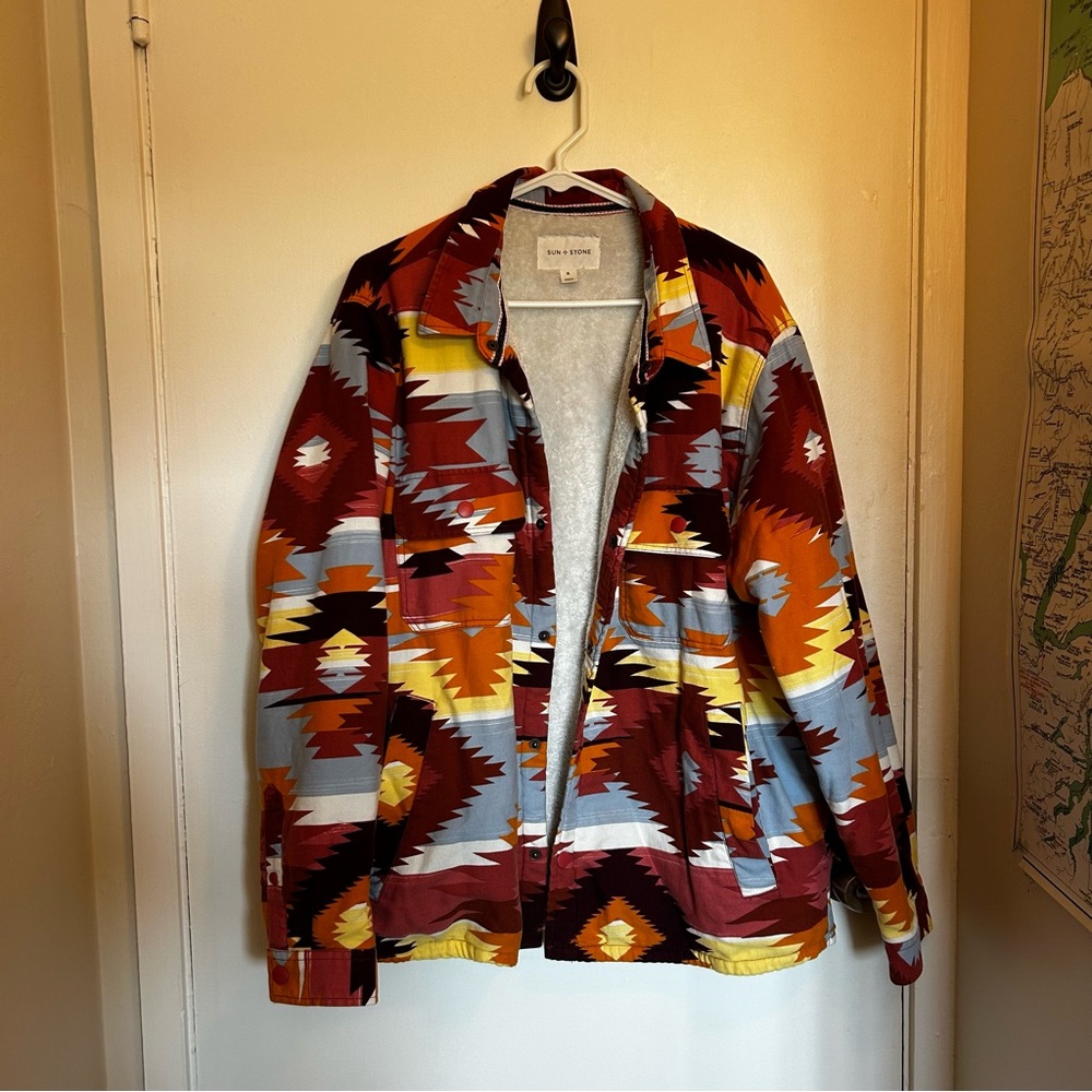 Sun + Stone Cozy Fleece Jacket